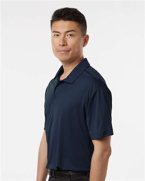 AllPro 41800 Men's Pro-Lock Performance Polo - Navy - model side