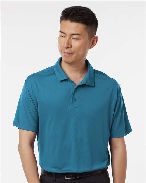 AllPro 41800 Men's Pro-Lock Performance Polo - Pacific Blue - model front