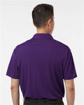 AllPro 41800 Men's Pro-Lock Performance Polo - Purple - model back