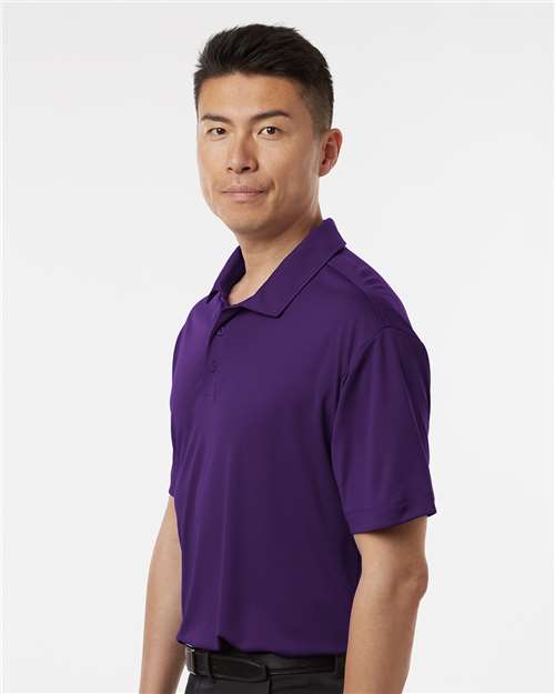 AllPro 41800 Men's Pro-Lock Performance Polo - Purple - model side