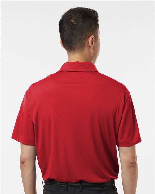 AllPro 41800 Men's Pro-Lock Performance Polo - Red - model back