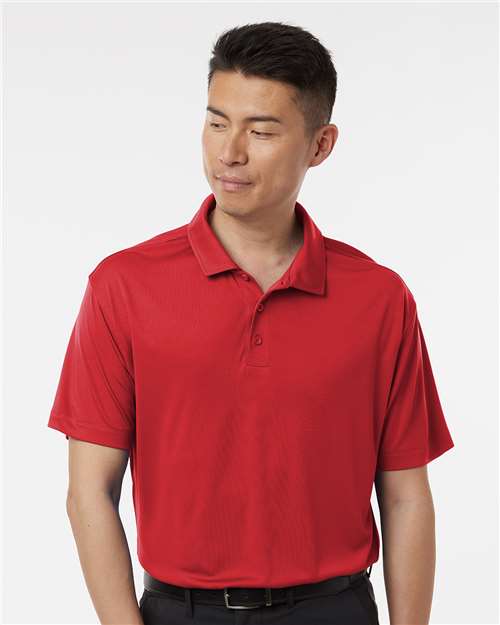 AllPro 41800 Men's Pro-Lock Performance Polo - Red - model front