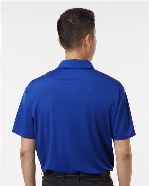 AllPro 41800 Men's Pro-Lock Performance Polo - Royal - model back