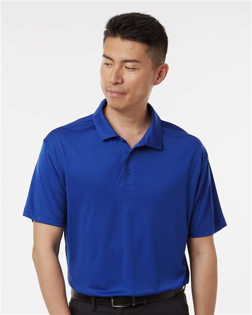 AllPro 41800 Men's Pro-Lock Performance Polo - Royal - model front