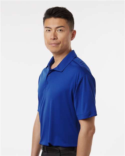 AllPro 41800 Men's Pro-Lock Performance Polo - Royal - model side