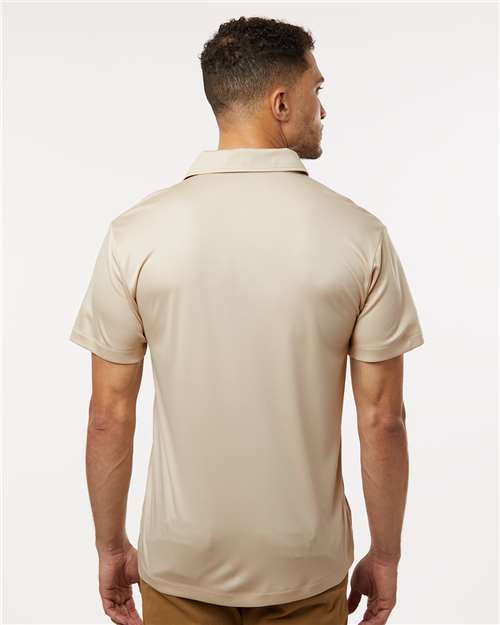 AllPro 41800 Men's Pro-Lock Performance Polo - Sand - model back