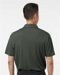 AllPro 41800 Men's Pro-Lock Performance Polo - Smoke - model back