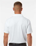 AllPro 41800 Men's Pro-Lock Performance Polo - White - model back