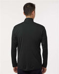 AllPro 41870 Men's Pro-Lock Performance Quarter-Zip Pullover - Black - model back
