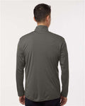 AllPro 41870 Men's Pro-Lock Performance Quarter-Zip Pullover - Charcoal - model back