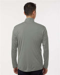 AllPro 41870 Men's Pro-Lock Performance Quarter-Zip Pullover - Greystone - model back