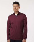 AllPro 41870 Men's Pro-Lock Performance Quarter-Zip Pullover - Maroon - model front