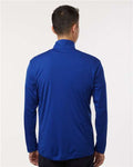 AllPro 41870 Men's Pro-Lock Performance Quarter-Zip Pullover - Royal - model back