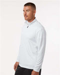 AllPro 41870 Men's Pro-Lock Performance Quarter-Zip Pullover - White - model side