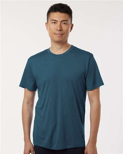 AllPro 48000 Men's Pro-Lock Performance T-Shirt - Atlantic Blue - model front