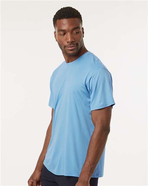 AllPro 48000 Men's Pro-Lock Performance T-Shirt - Carolina Blue - model side