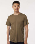 AllPro 48000 Men's Pro-Lock Performance T-Shirt - Cigar - model front