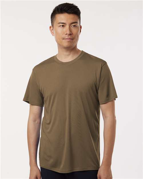 AllPro 48000 Men's Pro-Lock Performance T-Shirt - Cigar - model front
