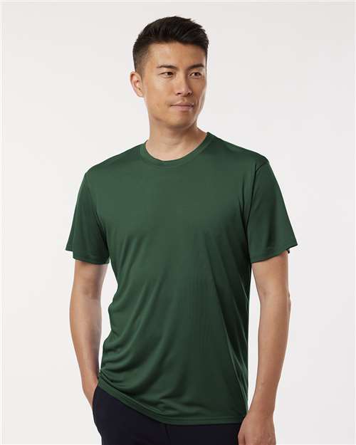 AllPro 48000 Men's Pro-Lock Performance T-Shirt - Forest Green - model front