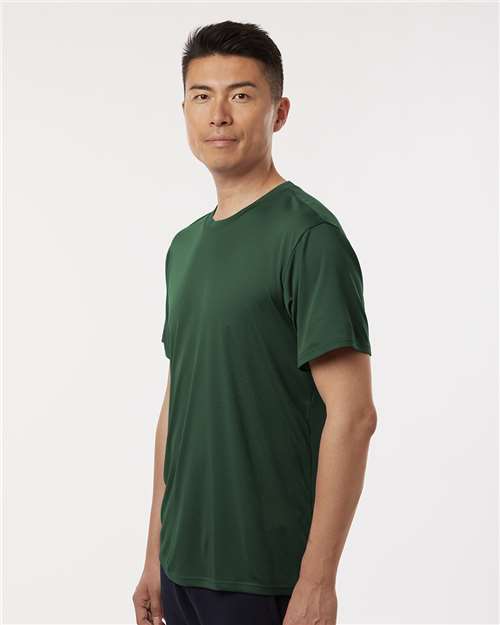 AllPro 48000 Men's Pro-Lock Performance T-Shirt - Forest Green - model side