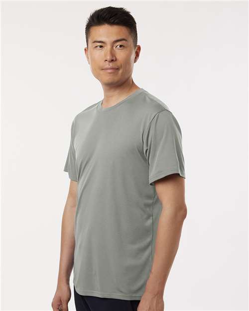 AllPro 48000 Men's Pro-Lock Performance T-Shirt - Greystone - model side