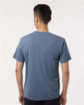 AllPro 48000 Men's Pro-Lock Performance T-Shirt - Heather Navy - model back