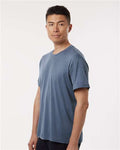 AllPro 48000 Men's Pro-Lock Performance T-Shirt - Heather Navy - model side