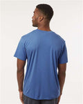 AllPro 48000 Men's Pro-Lock Performance T-Shirt - Heather Royal - model back