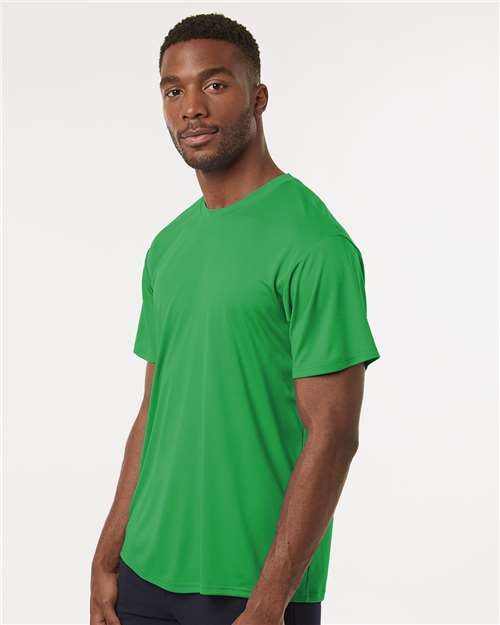 AllPro 48000 Men's Pro-Lock Performance T-Shirt - Kelly Green - model side