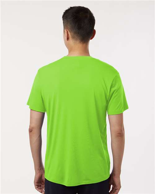 AllPro 48000 Men's Pro-Lock Performance T-Shirt - Lime - model back