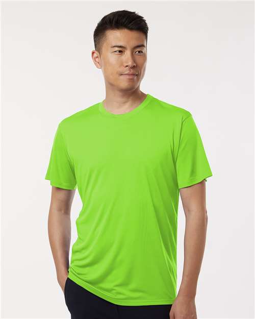 AllPro 48000 Men's Pro-Lock Performance T-Shirt - Lime - model front