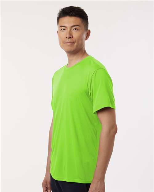 AllPro 48000 Men's Pro-Lock Performance T-Shirt - Lime - model side