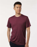 AllPro 48000 Men's Pro-Lock Performance T-Shirt - Maroon - model front