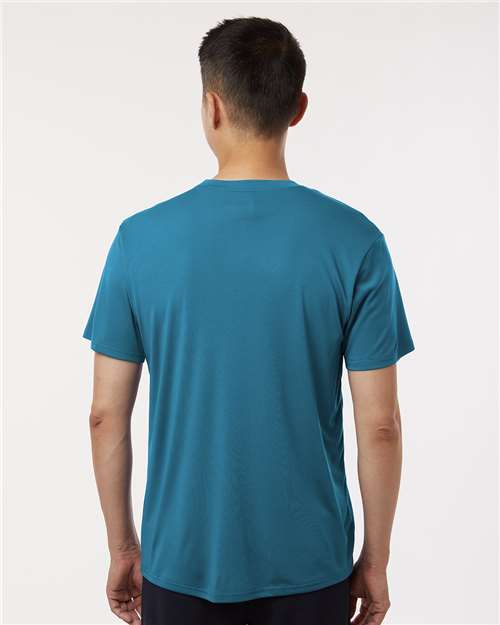 AllPro 48000 Men's Pro-Lock Performance T-Shirt - Pacific Blue - model back