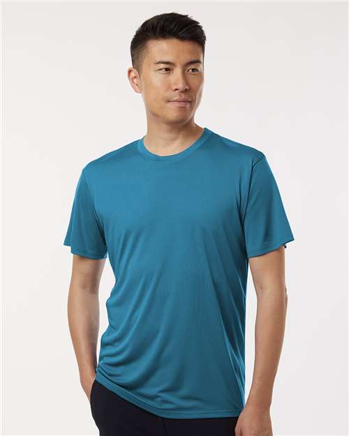 AllPro 48000 Men's Pro-Lock Performance T-Shirt - Pacific Blue - model front