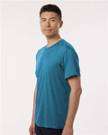 AllPro 48000 Men's Pro-Lock Performance T-Shirt - Pacific Blue - model side