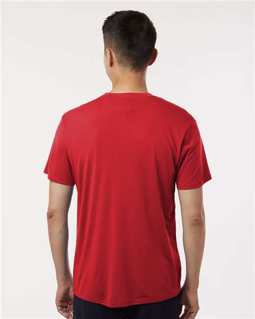 AllPro 48000 Men's Pro-Lock Performance T-Shirt - Red - model back