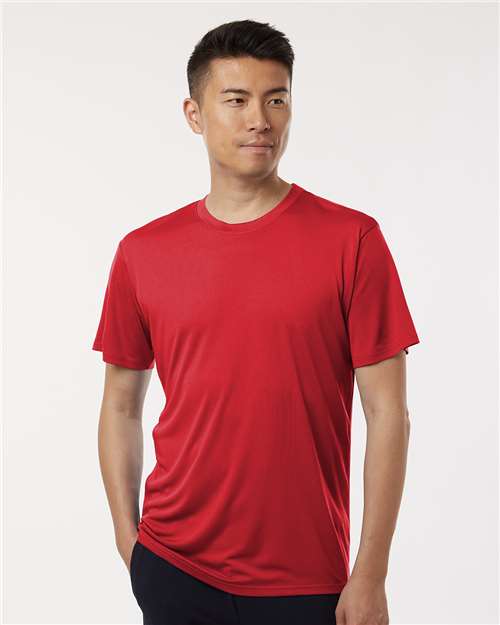 AllPro 48000 Men's Pro-Lock Performance T-Shirt - Red - model front