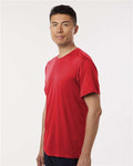 AllPro 48000 Men's Pro-Lock Performance T-Shirt - Red - model side