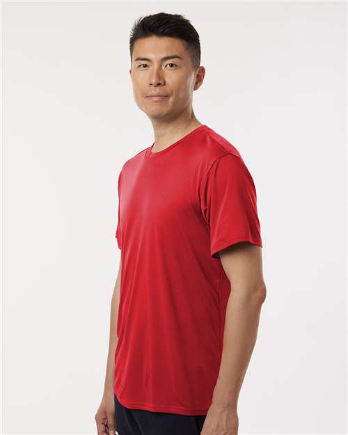 AllPro 48000 Men's Pro-Lock Performance T-Shirt - Red - model side