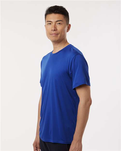 AllPro 48000 Men's Pro-Lock Performance T-Shirt - Royal - model side