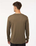 AllPro 48400 Unisex Pro-Lock Performance Long Sleeve T-Shirt - Cigar - model back