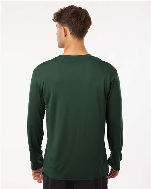 AllPro 48400 Unisex Pro-Lock Performance Long Sleeve T-Shirt - Forest Green - model back