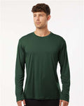AllPro 48400 Unisex Pro-Lock Performance Long Sleeve T-Shirt - Forest Green - model front