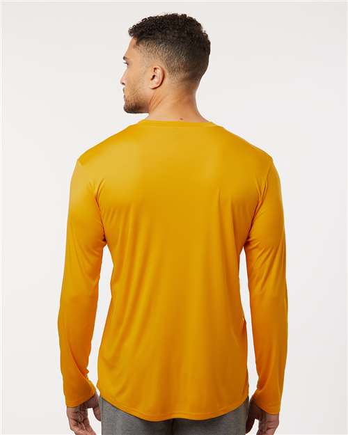 AllPro 48400 Unisex Pro-Lock Performance Long Sleeve T-Shirt - Gold - model back