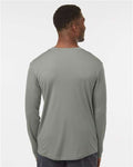 AllPro 48400 Unisex Pro-Lock Performance Long Sleeve T-Shirt - Greystone - model back