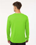 AllPro 48400 Unisex Pro-Lock Performance Long Sleeve T-Shirt - Lime - model back