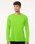 AllPro 48400 Unisex Pro-Lock Performance Long Sleeve T-Shirt - Lime - model front