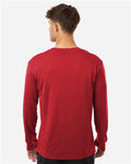 AllPro 48400 Unisex Pro-Lock Performance Long Sleeve T-Shirt - Red - model back
