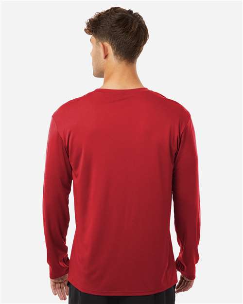 AllPro 48400 Unisex Pro-Lock Performance Long Sleeve T-Shirt - Red - model back